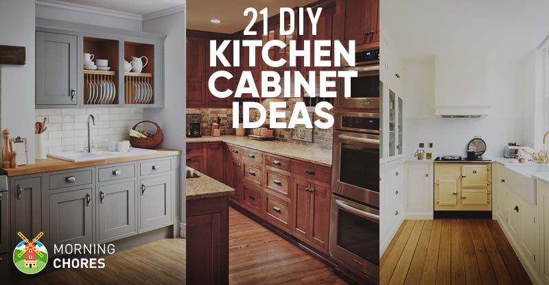 21 diy kitchen cabinets ideas & plans that are easy & cheap to build