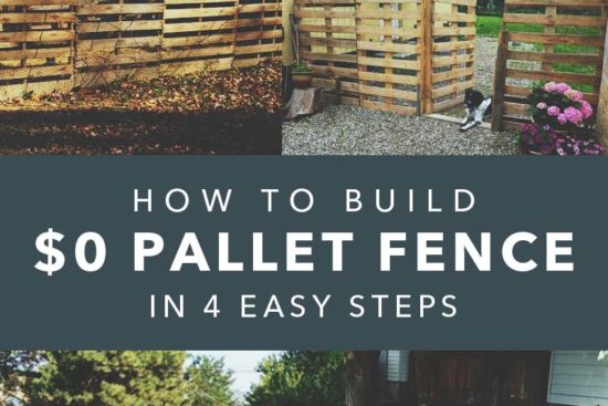 How to Build a Pallet Fence for Almost $0 (and 6 Pallet Fence Ideas)