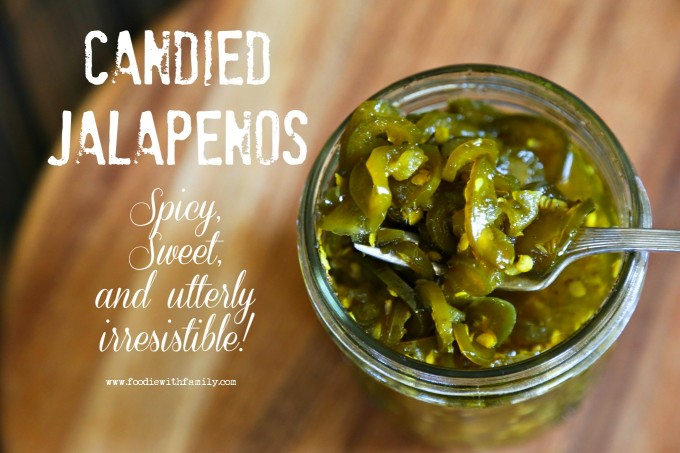 Candied Jalapenos makes for great canning recipes