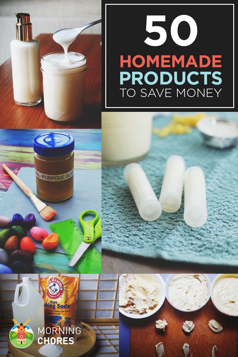 50 Homemade Products to Save Money (and