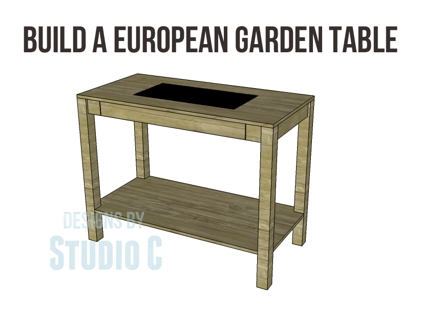 45 Diy Potting Bench Plans That Will, Simple Garden Workbench Plans Free