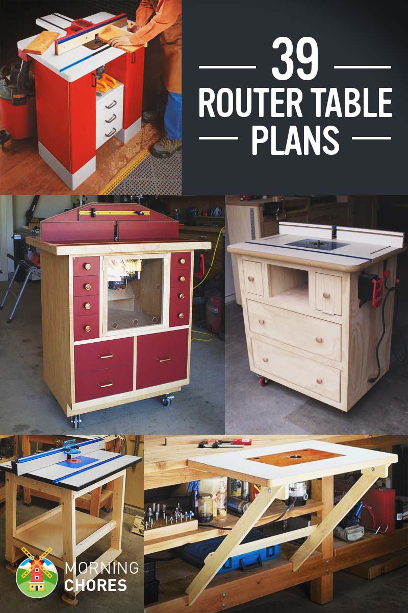 39 Free DIY Router Table Plans & Ideas That You Can Easily 