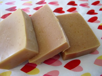 oatmeal honey soap