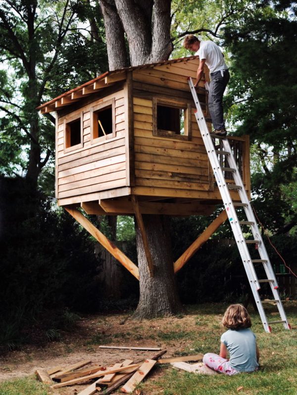 33 DIY Tree House Plans & Design Ideas for Adult and Kids