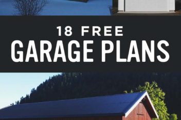 18 Free DIY Garage Plans