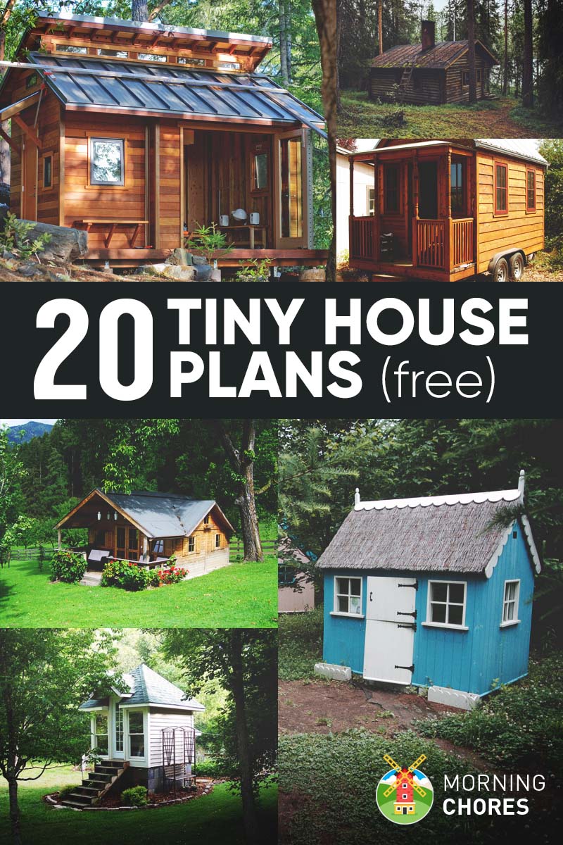 20 Free  DIY Tiny House  Plans  to Help You Live the Tiny 