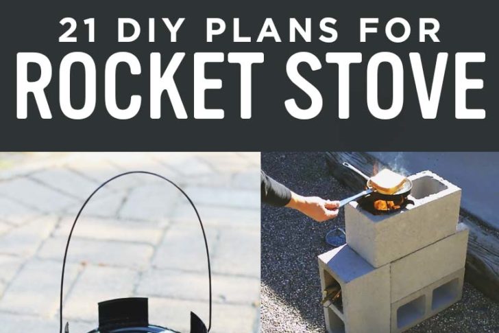 21 Free DIY Rocket Stove Plans