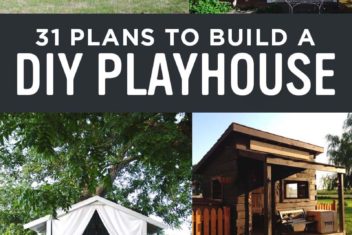 31 Free DIY Playhouse Plans for Your Kids
