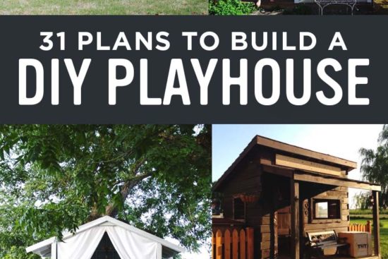 31 Free DIY Playhouse Plans to Build for Your Kids’ Secret Hideaway