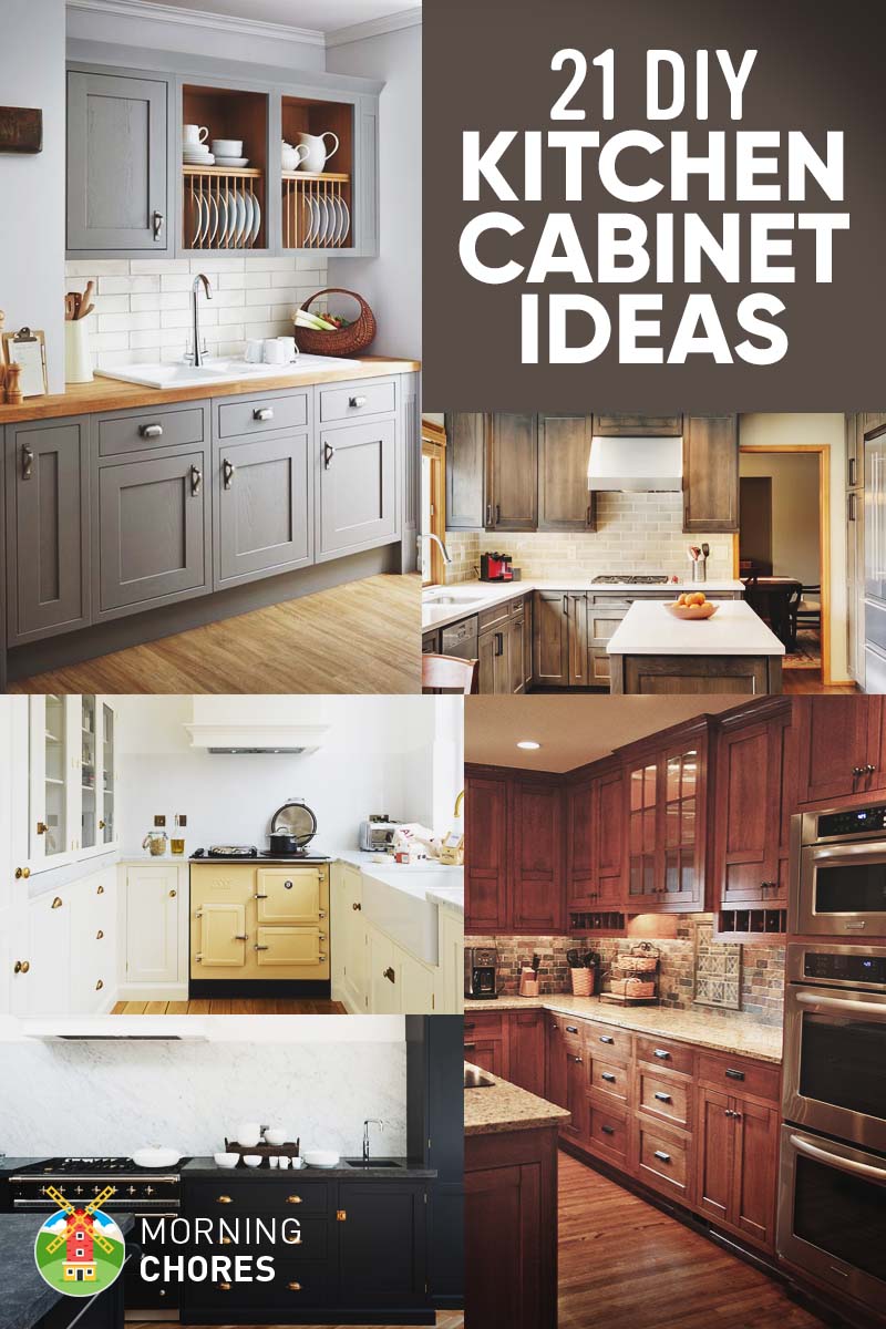 21 DIY Kitchen Cabinets Ideas Plans That Are Easy Cheap To Build 21 DIY Kitchen Cabinets Ideas Plans That Are Easy Cheap To Build