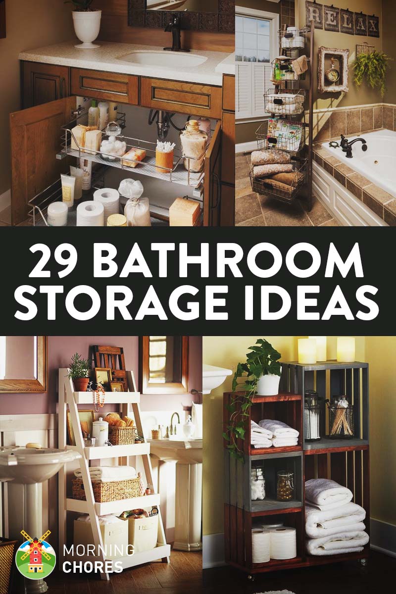 29 Space Saving Bathroom Storage Ideas