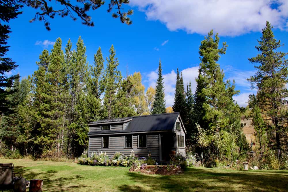 600-square-foot off the grid cabin surrounded by wilderness in Minnesota