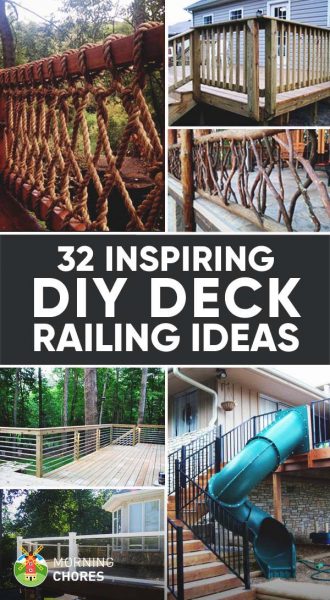 32 Diy Deck Railing Ideas Designs That Are Sure To Inspire You - Diy Porch Railing Designs