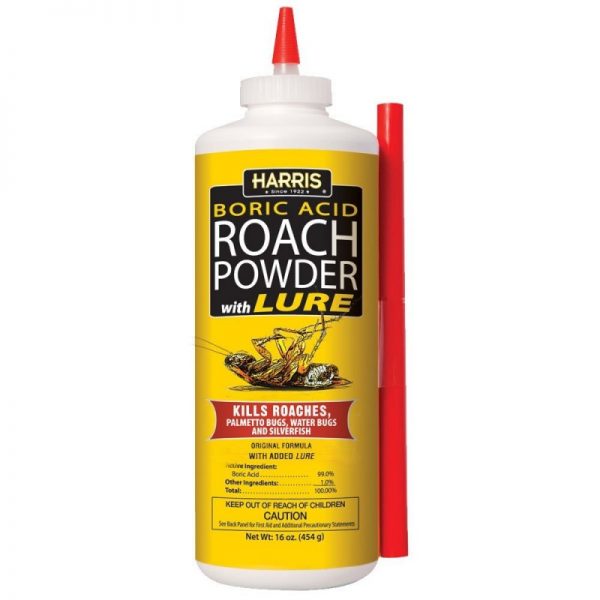 Harris Boric Acid Roach Powder With Lure