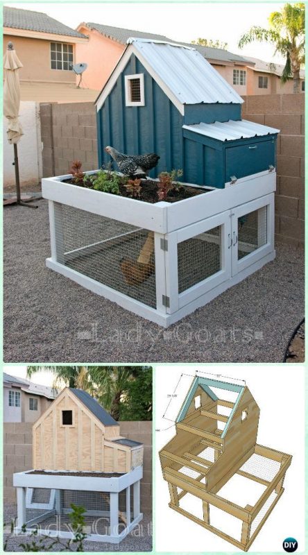 emailed version only Chicken coop plan & material list The Poop Coop #1 