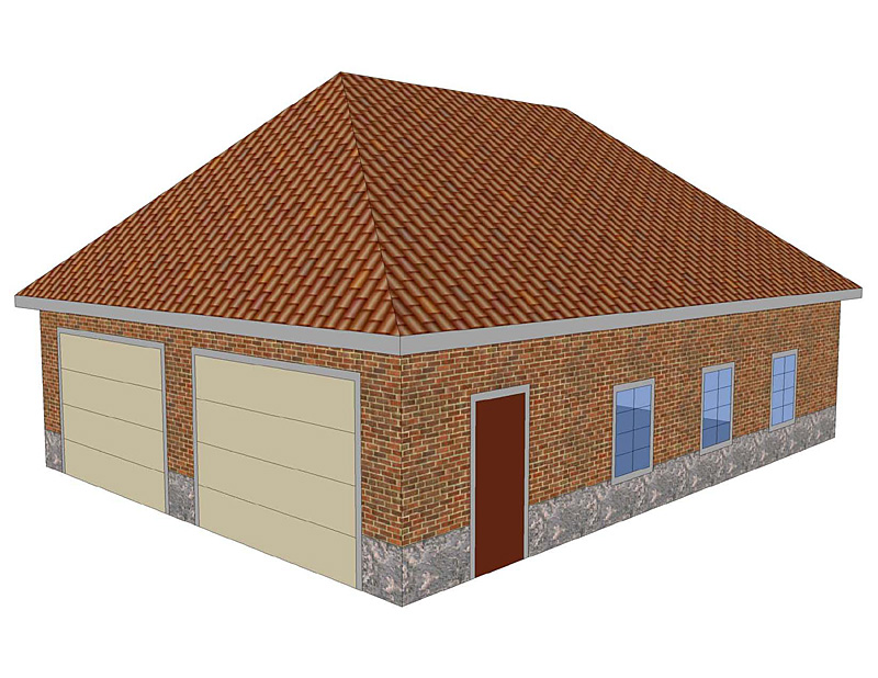 hip roof types
