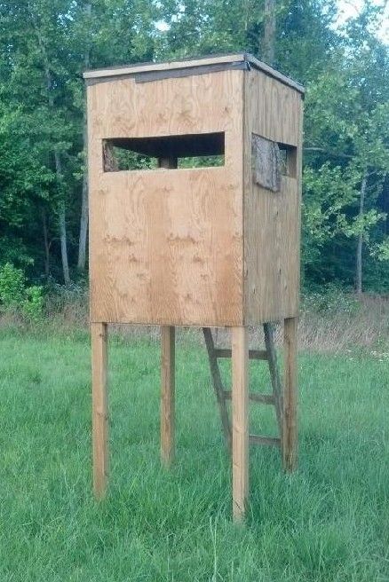 20 Free Diy Deer Stand Plans And Ideas, Elevated Shooting House Plans