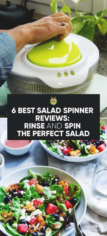 Salad Spinners Best Rated, Salad Spinner Is Very Easy To Use& Drain Lettuce  Easily For Crisper Salads In Half The Time Bowl Goes From Prep To-5 Liters