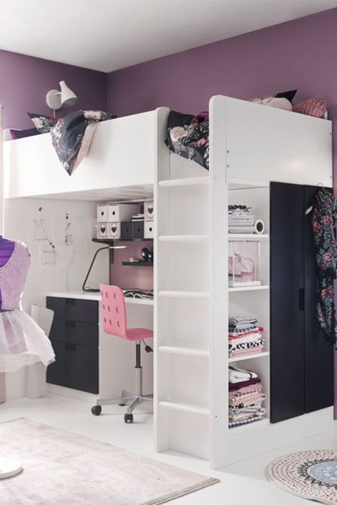 25 Diy Loft Beds Plans Ideas That Are, Little Girl Loft Beds