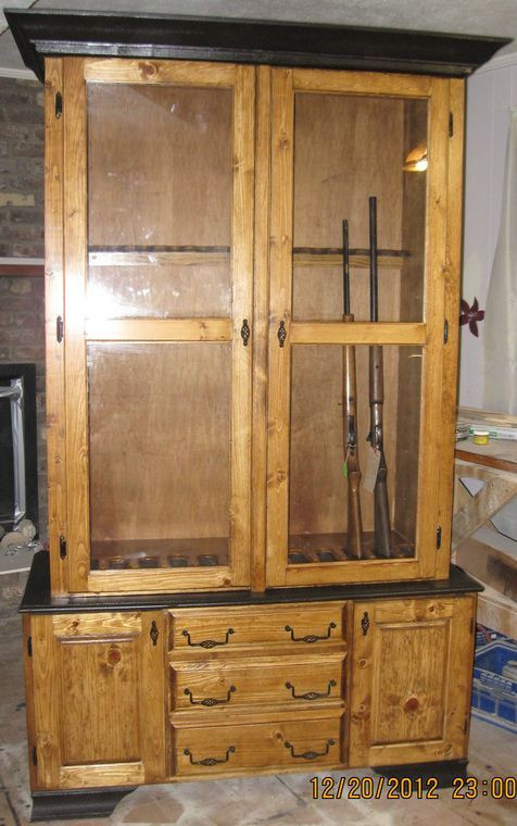 21 Interesting Gun Cabinet and Rack Plans to Securely 