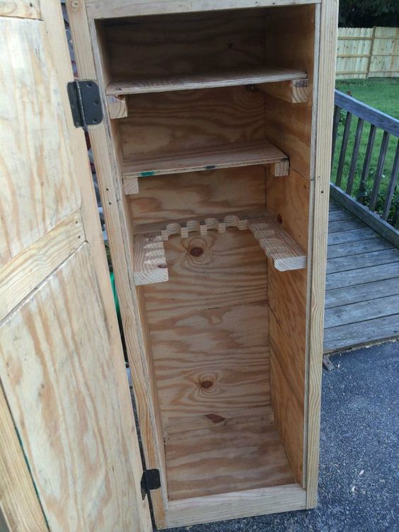 21 Interesting Gun Cabinet and Rack Plans to Securely 