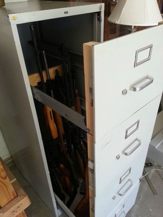 21 interesting gun cabinet and rack plans to securely