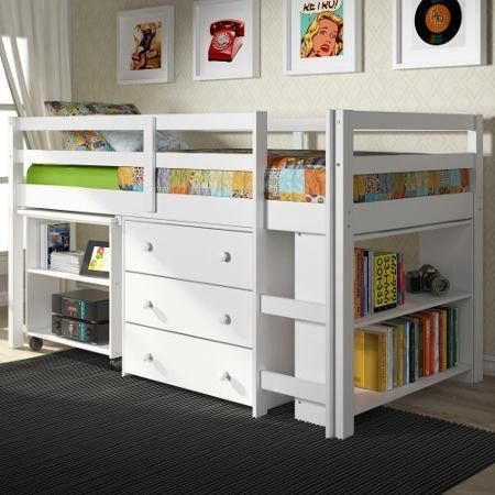 25 Diy Loft Beds Plans Ideas That Are, How To Build A Loft Bed With Drawers