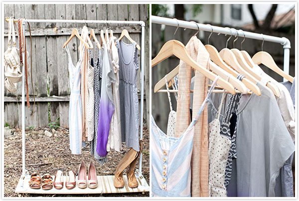 31 Diy Clothing Rack Ideas To, Garment Rack Ideas
