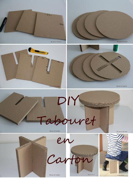 26 Diy Cardboard Furniture Ideas That, Make Cardboard Coffee Table