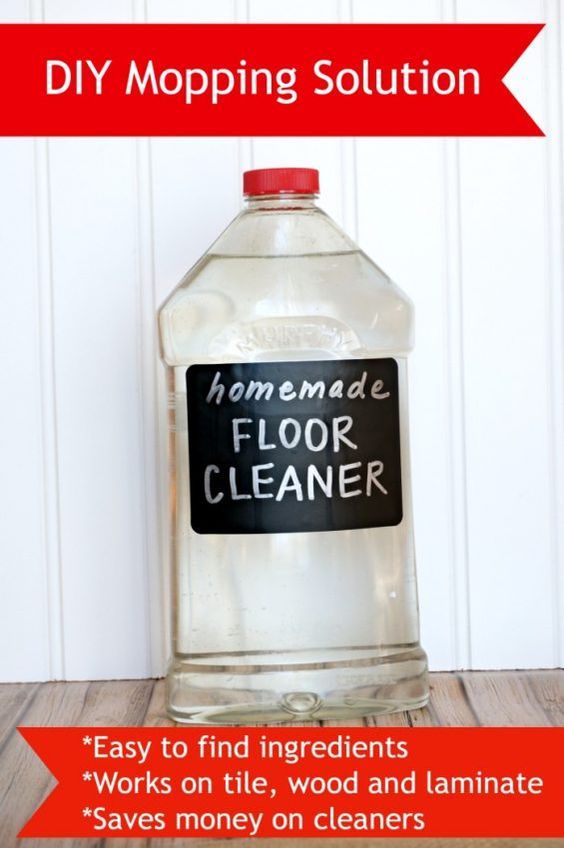 22 Frugal DIY Homemade Floor Cleaners
