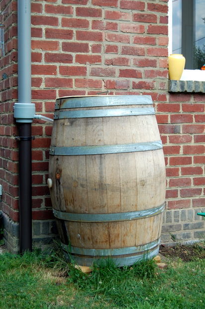 diy rain barrel