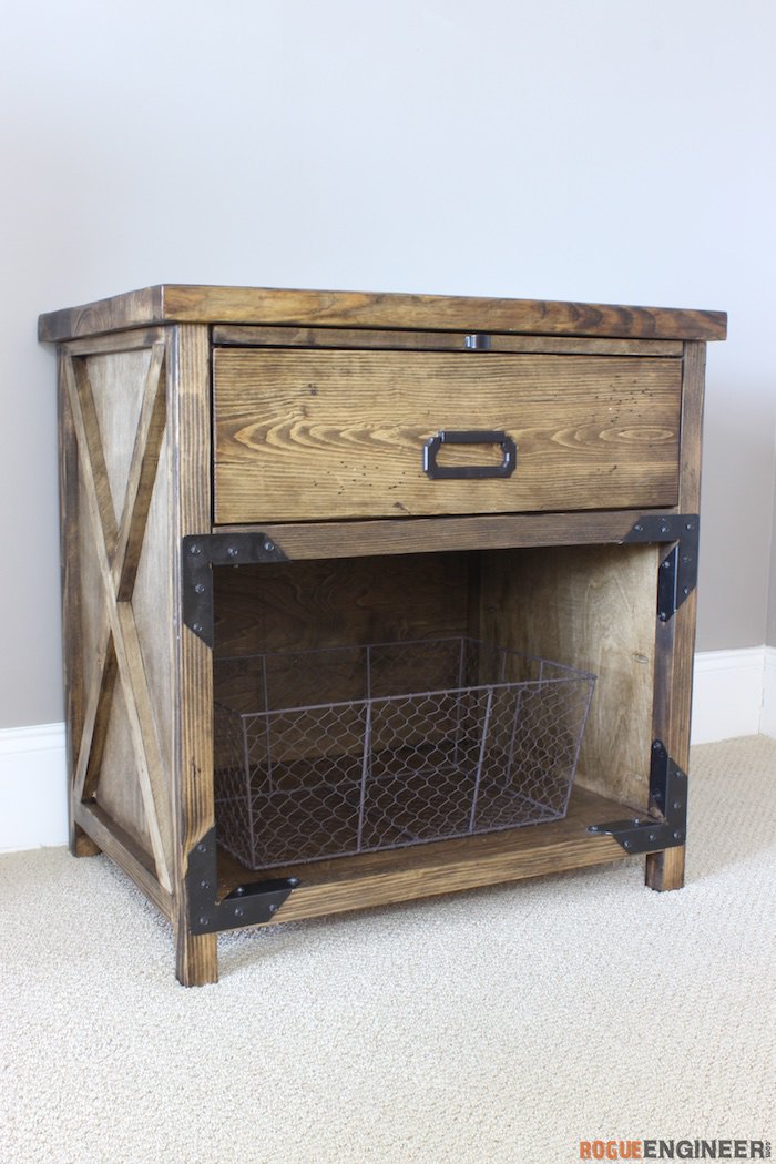 100 Functional DIY Nightstand Builds to Instantly Impress your Guests ...