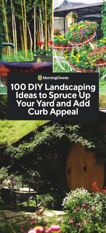 100 DIY Landscaping Ideas to Spruce Up Your Yard and Add Curb Appeal PIN