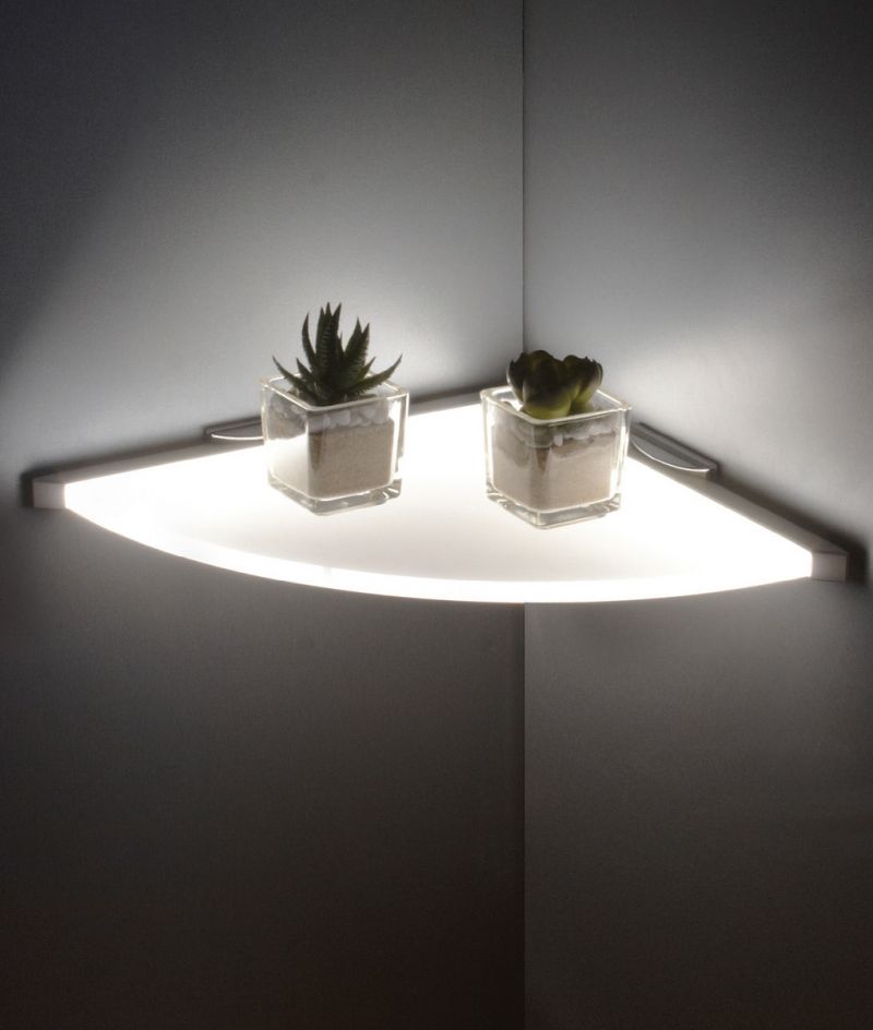 32 Grand Floating Corner Shelf Designs for New Renovation Inspiration