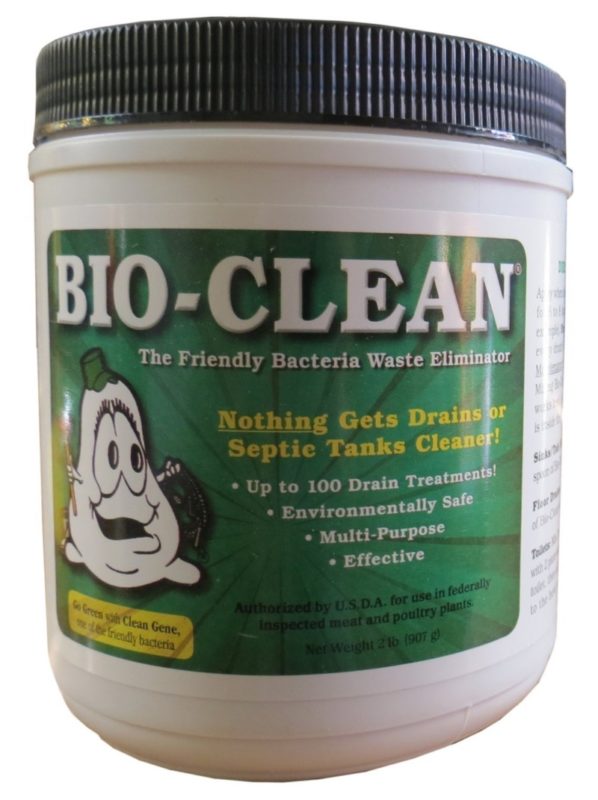 Bio-Clean 2lb Drain Septic Bacteria Drain Cleaner