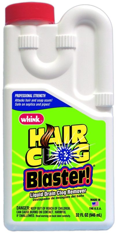 Whink Hair Clog Blaster! 32-ounce Drain Cleaner