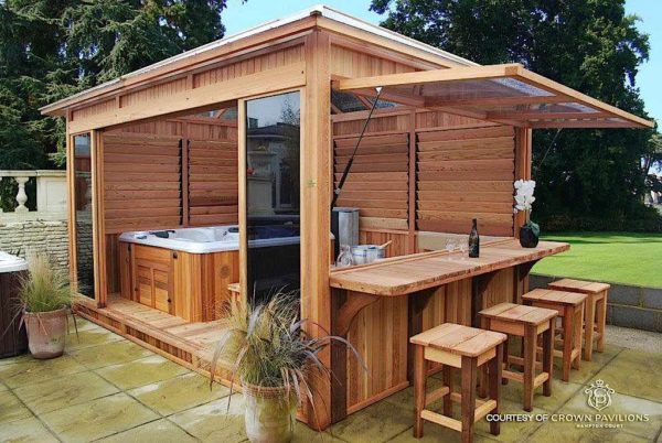 100 Diy Backyard Outdoor Bar Ideas To, Wooden Outdoor Bar
