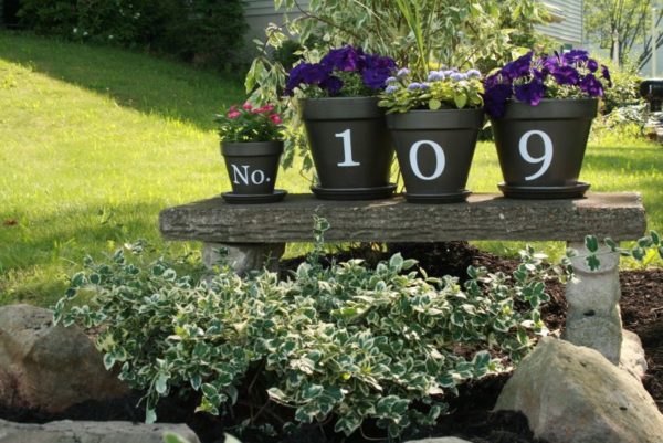 house number ideas