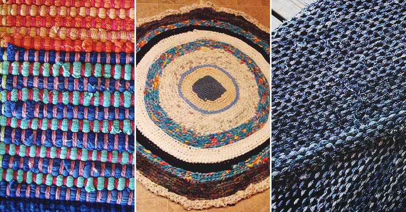 30 Unique DIY Rag Rug Designs So You
