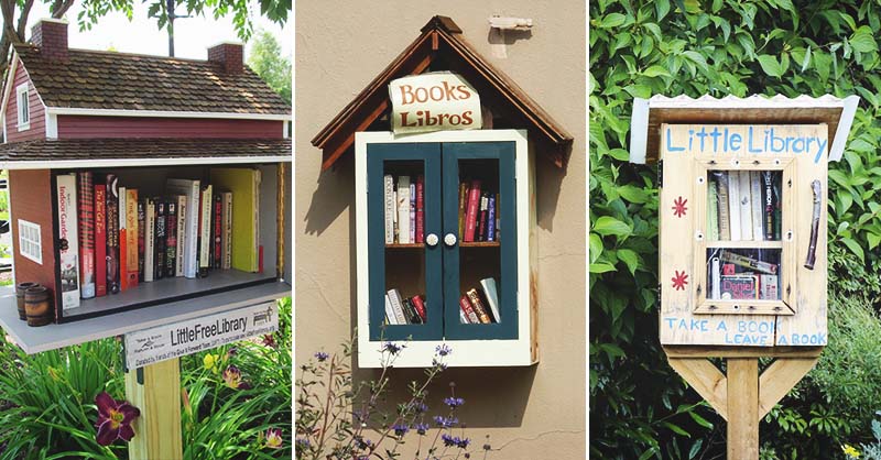 44 Little Free Library Plans That Will Inspire Your Community to Read