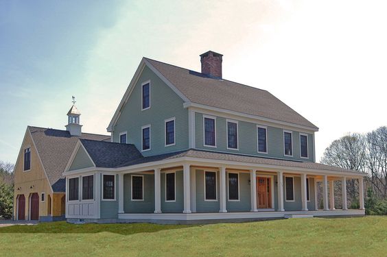 25 Gorgeous Farmhouse Plans For Your, 1 2 Story House Plans With Wrap Around Porch