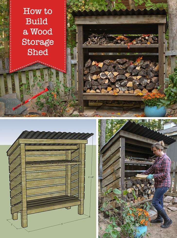 20 Easy-to-Build DIY Firewood Shed Plans and Design Ideas