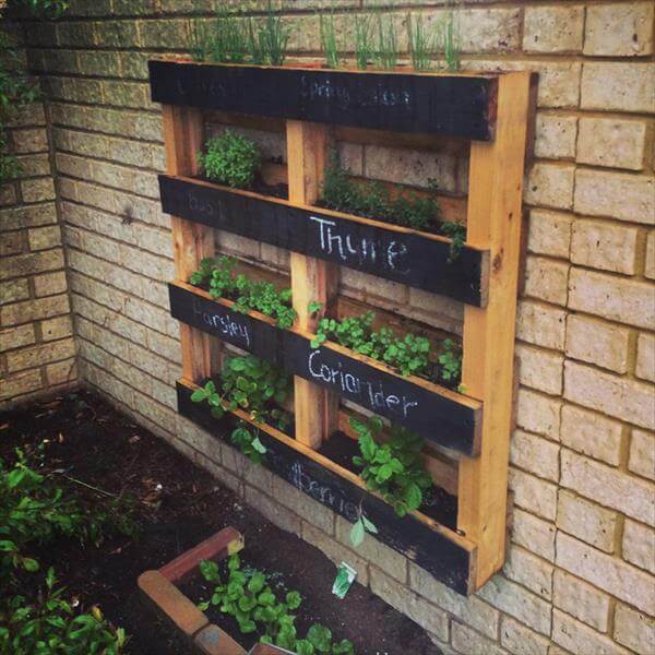 40 Diy Vertical Herb Garden Ideas To, Herb Garden Wall Planter