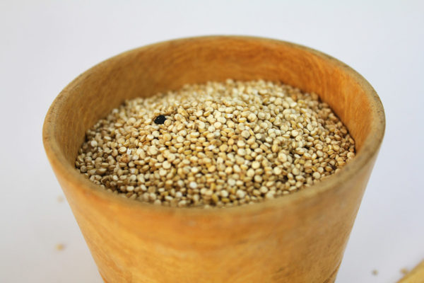 Amaranth seeds in a bowl