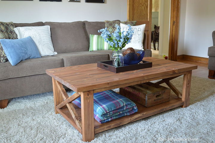 60 Diy Coffee Table Plans And Ideas, How To Make Easy Coffee Table