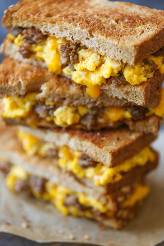 Breakfast-Grilled-Cheese