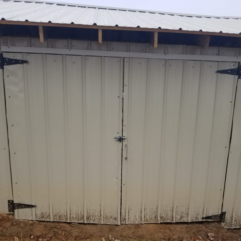 Build Inexpensive Metal Barn Doors, Corrugated Metal Sliding Barn Door