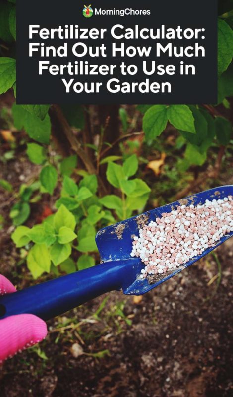Fertilizer Calculator Find Out How Much Fertilizer to Use in Your Garden PIN 1