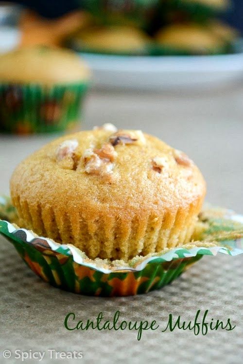 cantaloupe recipes for muffins