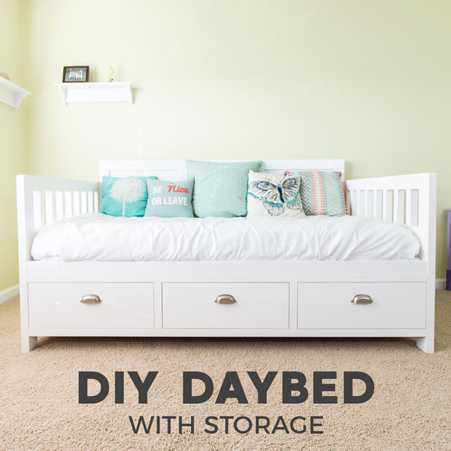 17 Unique Diy Daybed Ideas Perfect For, Inexpensive Twin Bed With Storage